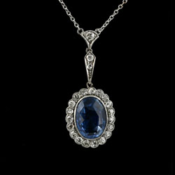 Antique Pendant - Art Deco Jewellery Central London